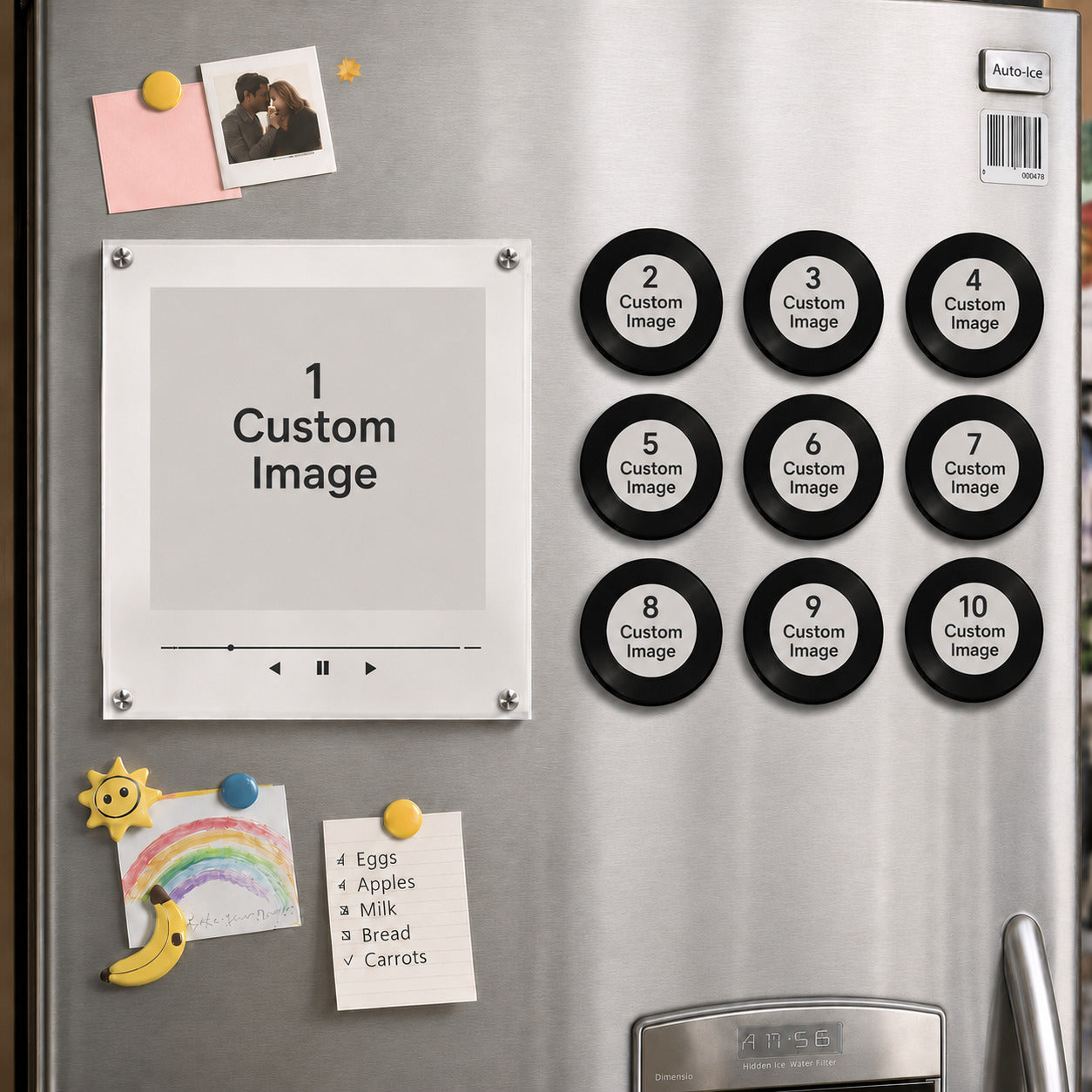 Create Your Own Magnetunes! (Upload 10 images)